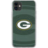 NFL Green Bay Packers Double Vision iPhone 11 Clear Case