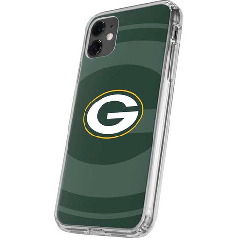 NFL Green Bay Packers Double Vision iPhone 11 Clear Case
