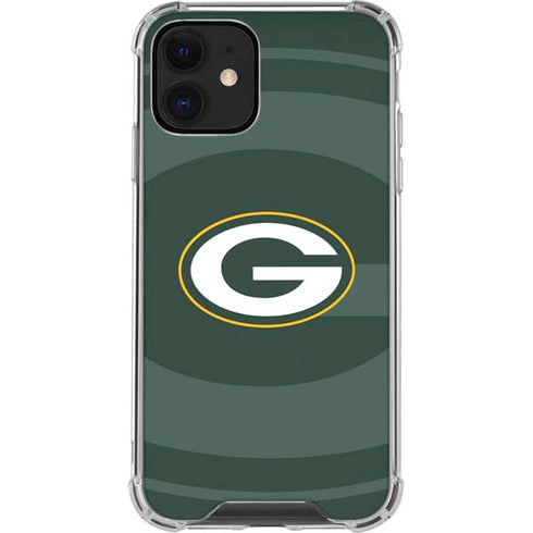NFL Green Bay Packers Double Vision iPhone 12 Mini Clear Case