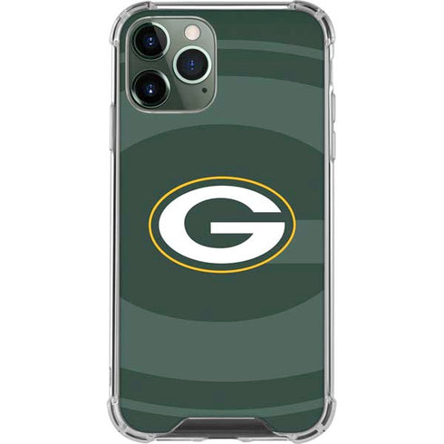 NFL Green Bay Packers Double Vision iPhone 12 Pro Max Clear Case
