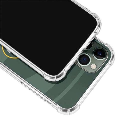 NFL Green Bay Packers Double Vision iPhone 12 Pro Max Clear Case