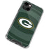 NFL Green Bay Packers Double Vision iPhone 13 Clear Case