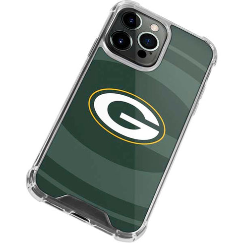 NFL Green Bay Packers Double Vision iPhone 13 Pro Clear Case