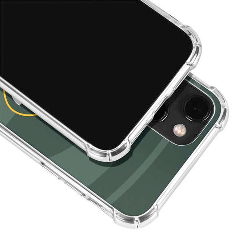 NFL Green Bay Packers Double Vision iPhone 14 Clear Case