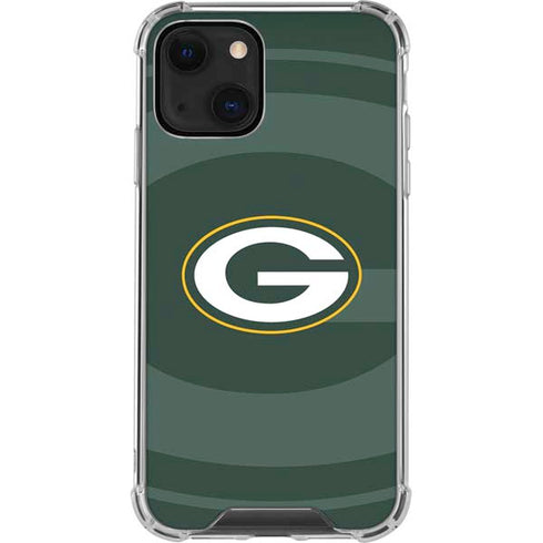 NFL Green Bay Packers Double Vision iPhone 14 Plus Clear Case