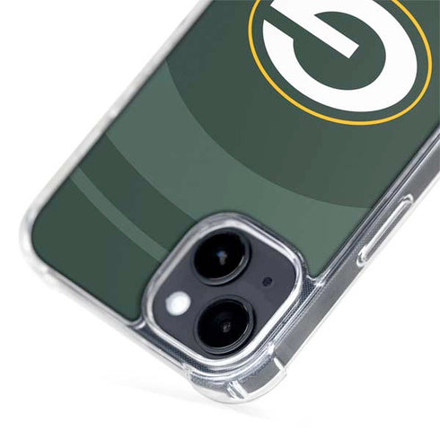 NFL Green Bay Packers Double Vision iPhone 15 Plus MagSafe Case