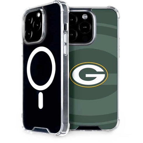 NFL Green Bay Packers Double Vision iPhone 15 Pro MagSafe Case
