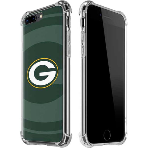 NFL Green Bay Packers Double Vision iPhone 7/8 Plus Clear Case