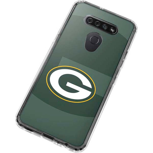 NFL Green Bay Packers Double Vision LG K51/Q51 Clear Case