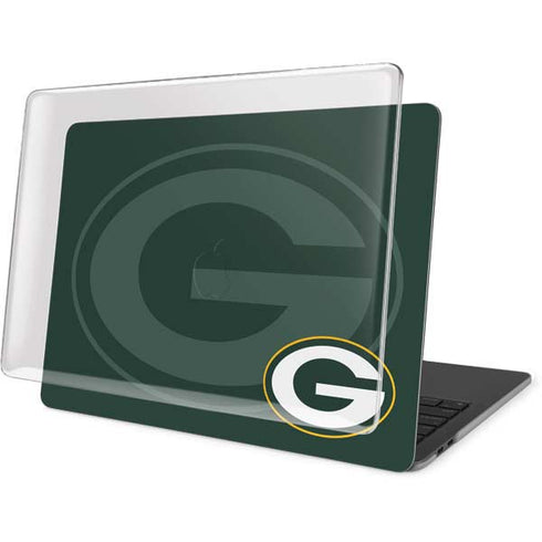 NFL Green Bay Packers Double Vision MacBook Pro 15in (2016-19) Case plus Skin