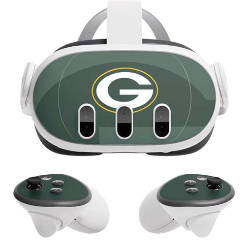 NFL Green Bay Packers Double Vision Meta Quest 3 Skin