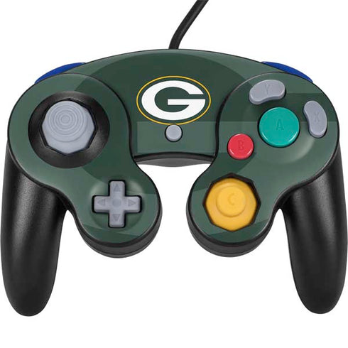 NFL Green Bay Packers Double Vision Nintendo GameCube Controller Skin