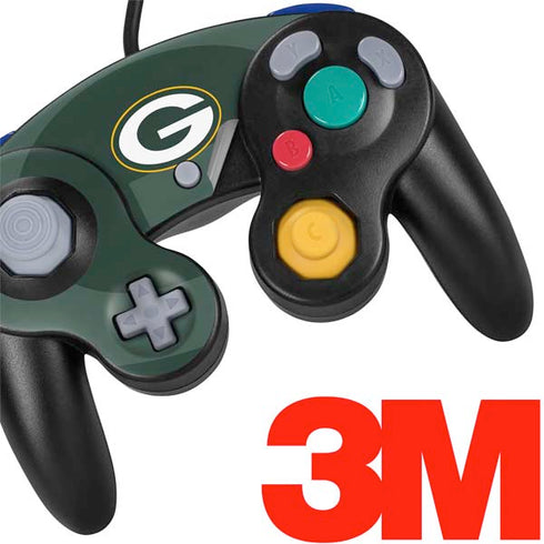 NFL Green Bay Packers Double Vision Nintendo GameCube Controller Skin