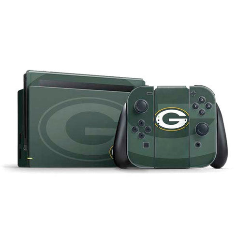 NFL Green Bay Packers Double Vision Nintendo Switch Bundle Skin