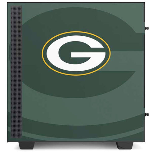 NFL Green Bay Packers Double Vision NZXT H510 Compact ATX Mid-Tower Case Skin