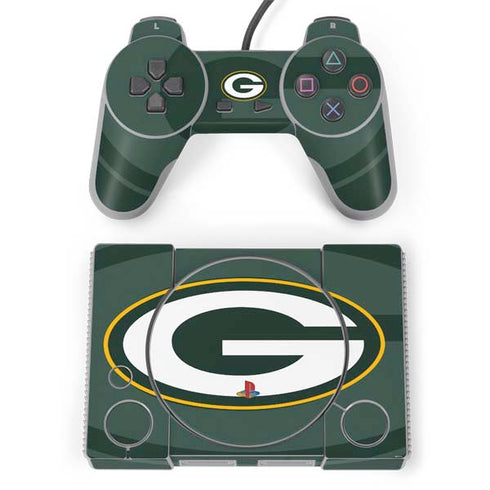 NFL Green Bay Packers Double Vision PlayStation Classic Bundle Skin