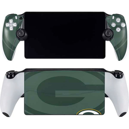 NFL Green Bay Packers Double Vision PlayStation Portal Remote Player Skin