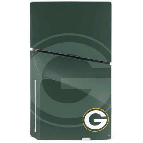 NFL Green Bay Packers Double Vision PS5 Slim Disk Console Skin