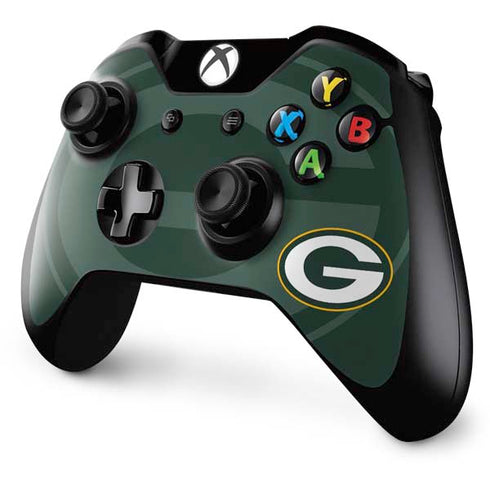 NFL Green Bay Packers Double Vision Xbox One Controller Skin