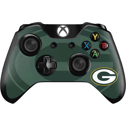 NFL Green Bay Packers Double Vision Xbox One Controller Skin