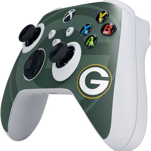 NFL Green Bay Packers Double Vision Xbox Series S Controller Skin