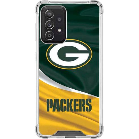 NFL Green Bay Packers Galaxy A52 5G Clear Case