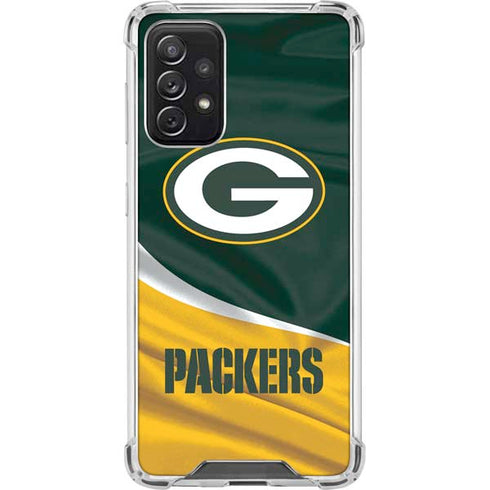 NFL Green Bay Packers Galaxy A72 5G Clear Case