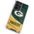 NFL Green Bay Packers Galaxy S21 Ultra 5G Clear Case