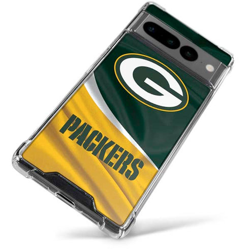 NFL Green Bay Packers Google Pixel 7 Pro Clear Case