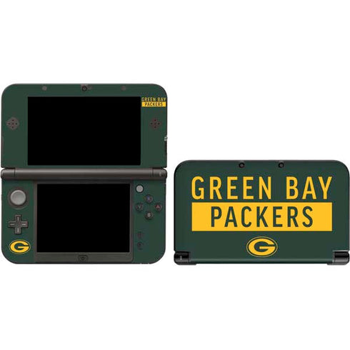 NFL Green Bay Packers Green Performance Series 3DS XL 2015 Skin