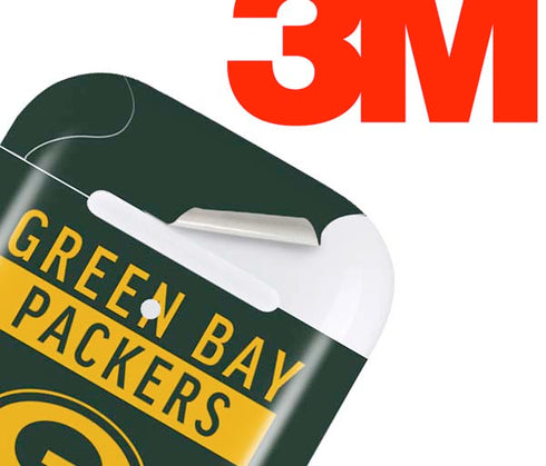 NFL Green Bay Packers Green Performance Series Apple AirPods 2 Skin
