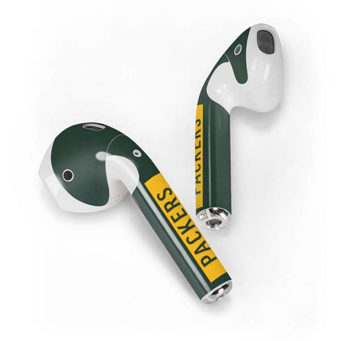 NFL Green Bay Packers Green Performance Series Apple AirPods Skin