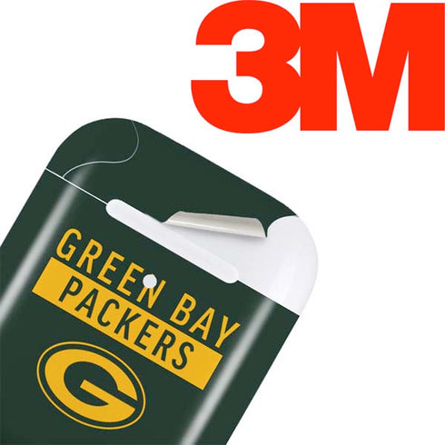NFL Green Bay Packers Green Performance Series Apple AirPods Skin