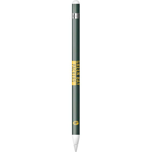 NFL Green Bay Packers Green Performance Series Apple Pencil (1st Gen, 2017) Skin