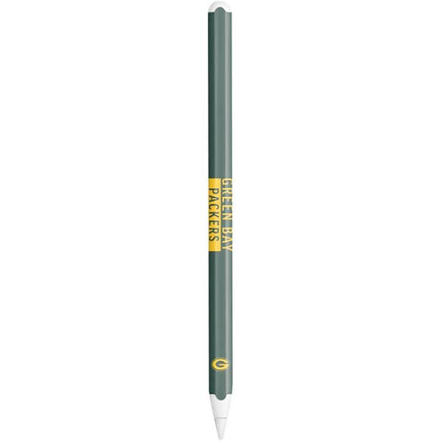 NFL Green Bay Packers Green Performance Series Apple Pencil (2nd Gen 2019) Skin