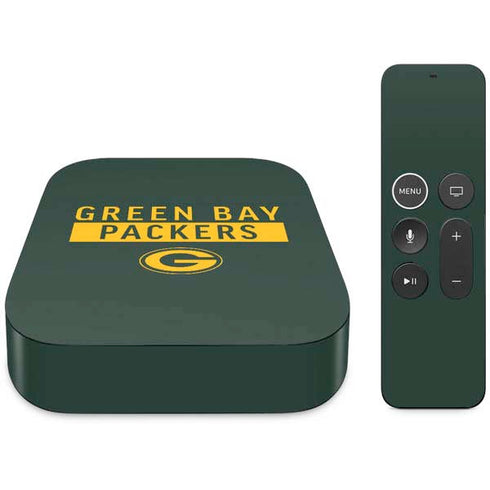 NFL Green Bay Packers Green Performance Series Apple TV Skin