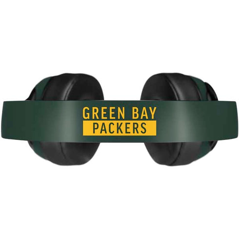 NFL Green Bay Packers Green Performance Series Beats Solo Pro Skin