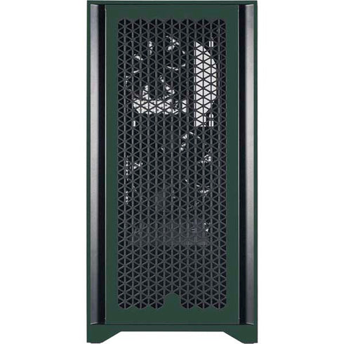 NFL Green Bay Packers Green Performance Series Corsair 4000D Tempered Glass Mid-Tower ATX Case Skin