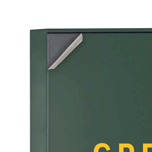 NFL Green Bay Packers Green Performance Series Corsair 4000D Tempered Glass Mid-Tower ATX Case Skin