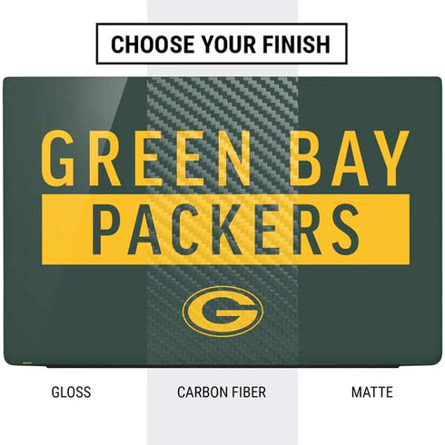 NFL Green Bay Packers Green Performance Series Dell Vostro Skin