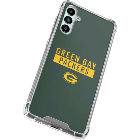 NFL Green Bay Packers Green Performance Series Galaxy A15 5G Clear Case