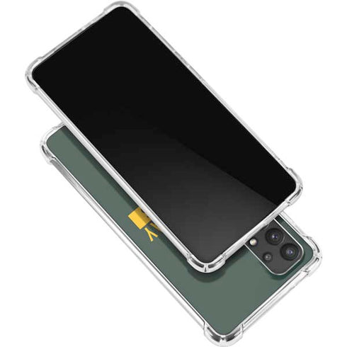 NFL Green Bay Packers Green Performance Series Galaxy A32 5G Clear Case