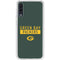 NFL Green Bay Packers Green Performance Series Galaxy A50 Clear Case