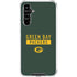 NFL Green Bay Packers Green Performance Series Galaxy A54 5G Clear Case