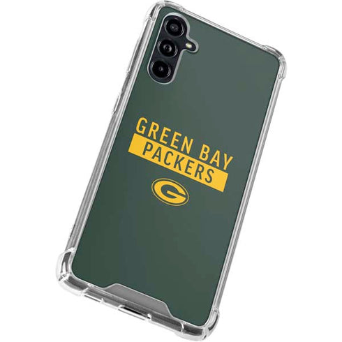 NFL Green Bay Packers Green Performance Series Galaxy A54 5G Clear Case