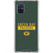 NFL Green Bay Packers Green Performance Series Galaxy A71 5G Clear Case