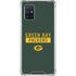 NFL Green Bay Packers Green Performance Series Galaxy A71 5G Clear Case