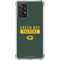 NFL Green Bay Packers Green Performance Series Galaxy A72 5G Clear Case