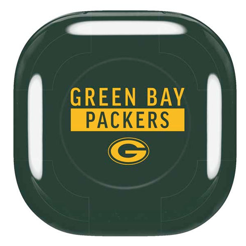 NFL Green Bay Packers Green Performance Series Galaxy Buds Live Skin