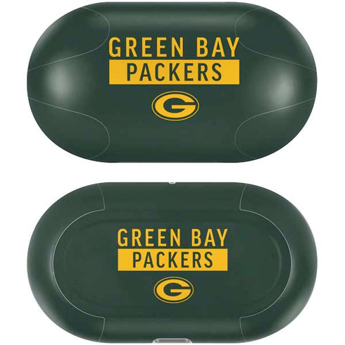 NFL Green Bay Packers Green Performance Series Galaxy Buds Plus Skin